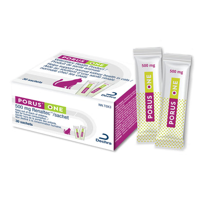 Porus One Powder Pkg / 30 Pouches for Cats 500 mg