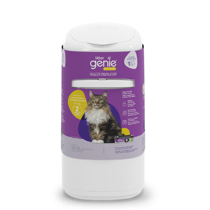 Litter Pail Design for Cats (Grey) 1 Unit