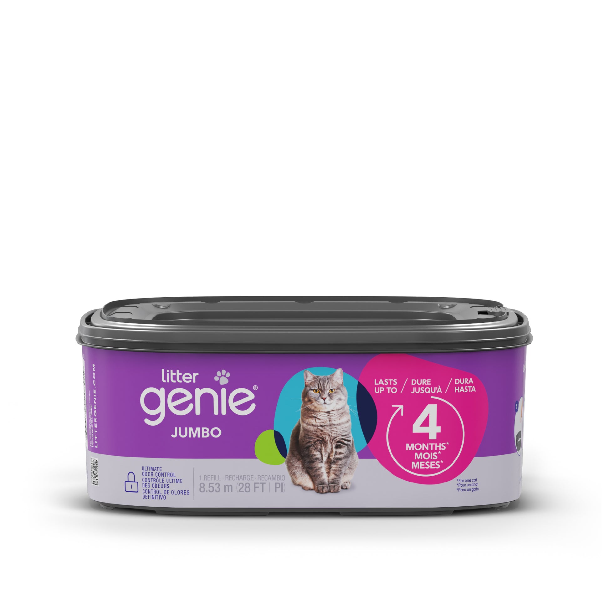 Refill Cartridge for Litter Pail for Cats - Jumbo 1 Refill
