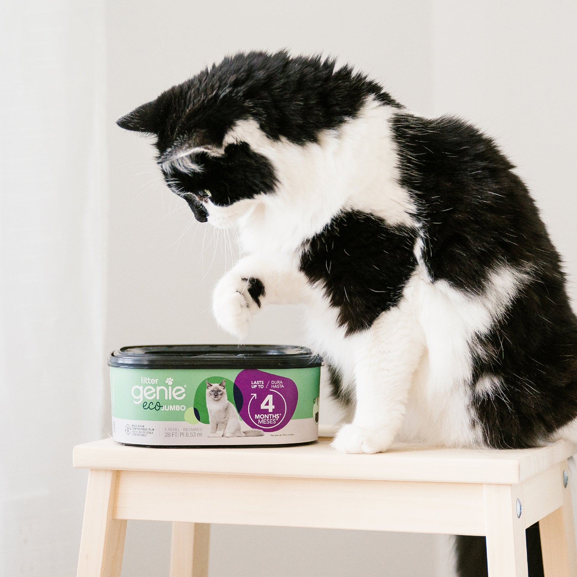 Eco Refill for Litter Genie Pail - Jumbo for Cats 1 Refill - additional product view 4