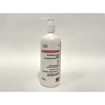 Stanhexidine Low - Foaming Skin Cleansing Solution 450 mL Bottle 2 %
