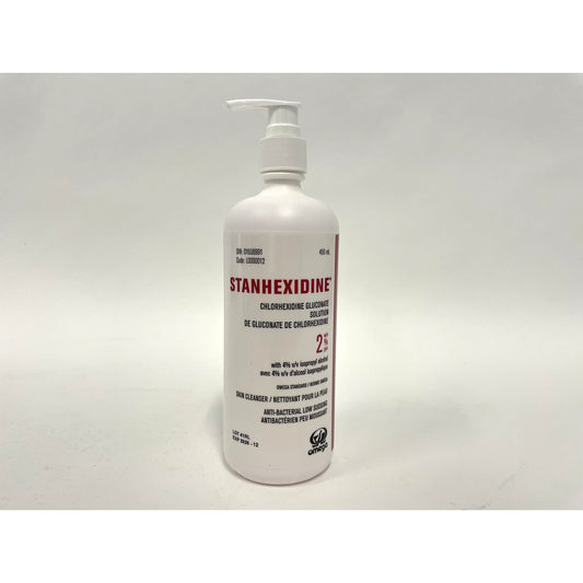 Stanhexidine Low - Foaming Skin Cleansing Solution 450 mL Bottle 2 %