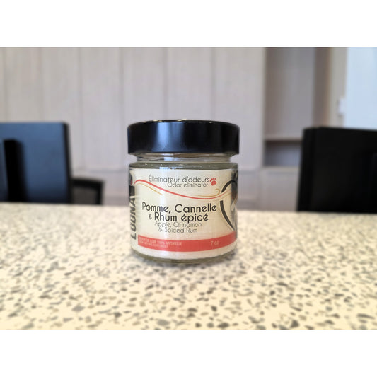 Candle LOONA with Odour Eliminator - Apple, Cinnamon and Spiced Rhum 1 Unit - additional product view 2