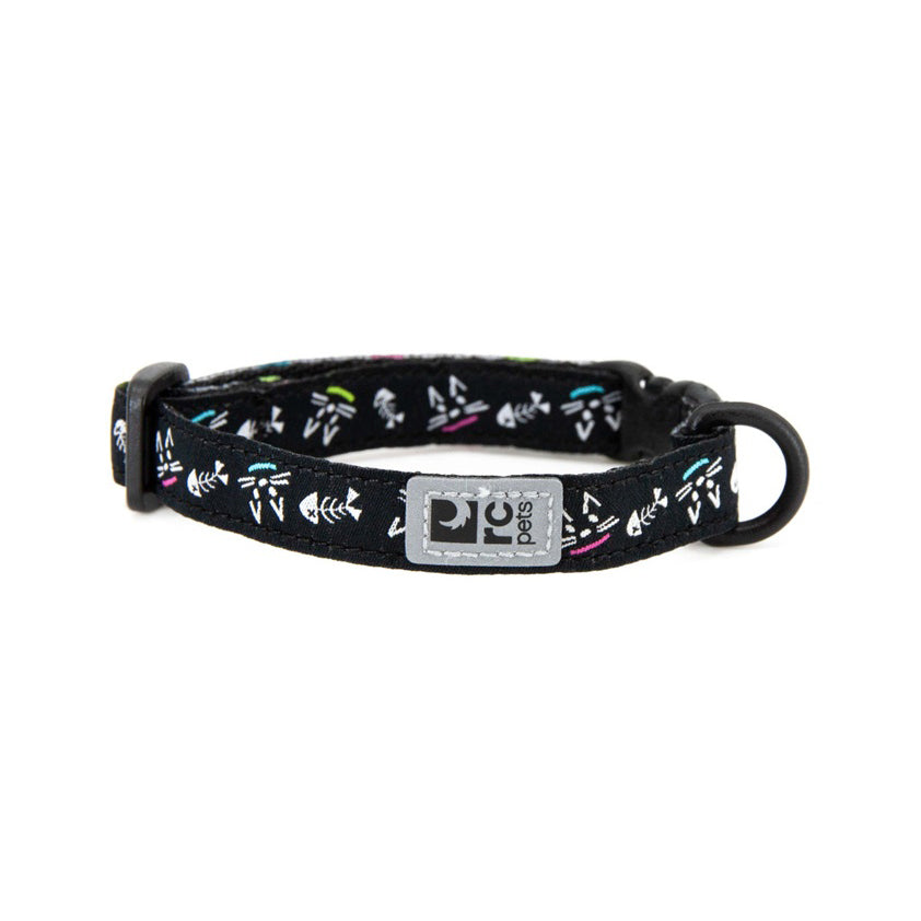 Patterned Breakaway Collar for Cats 1 Collar, Doodle Cats, One Size