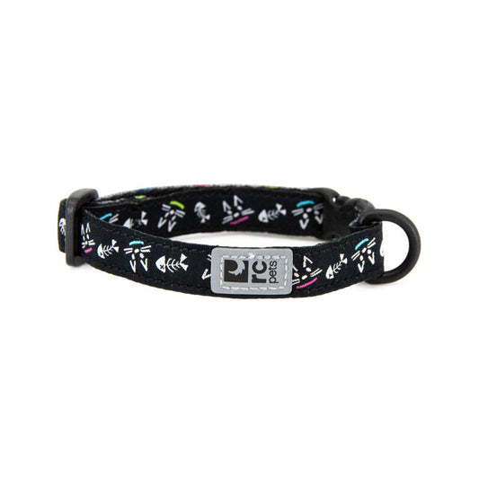 Patterned Breakaway Collar for Cats 1 Collar, Doodle Cats, One Size