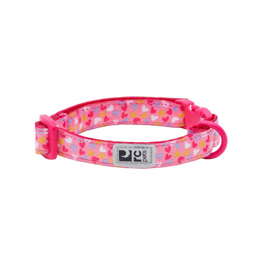 Patterned Breakaway Collar for Cats 1 Collar, Lil Hearts, One Size
