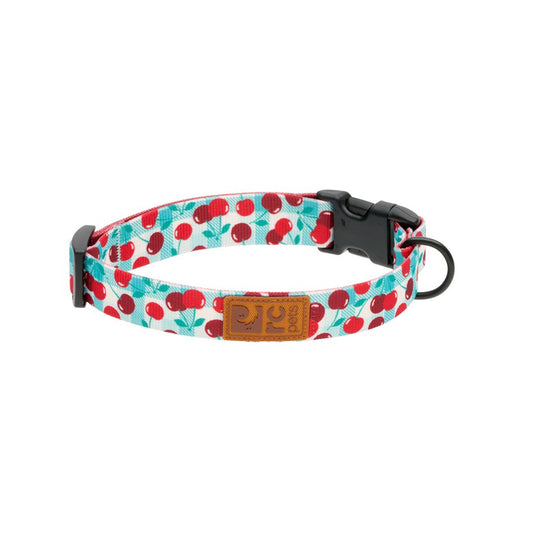 Patterned Eco Clip Collar for Dogs 1 Collar, Cherry Picnic, Large