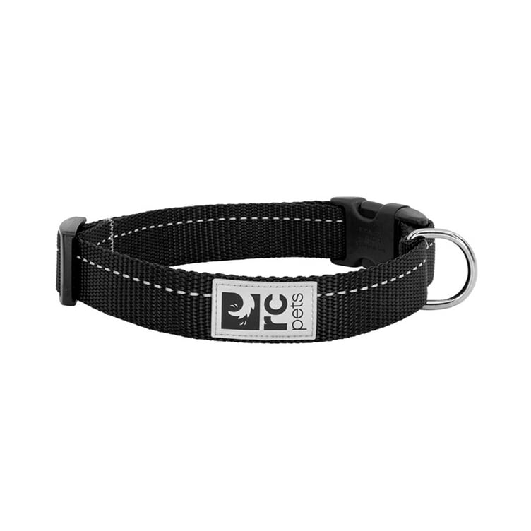 Primary Clip Collar for Dogs 1 Collar, Black, Medium