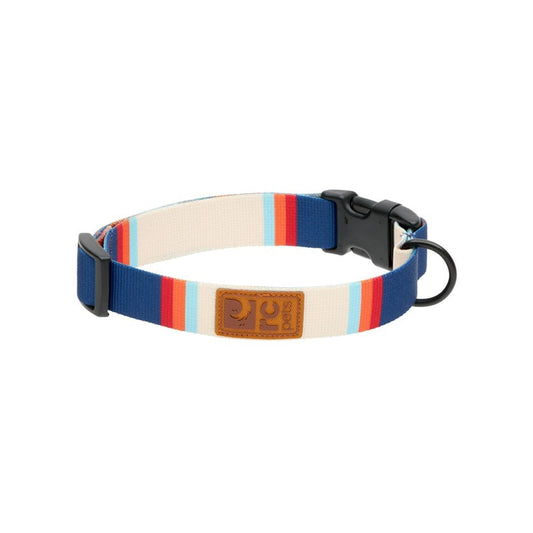 Patterned Eco Clip Collar for Dogs 1 Collar, Coastal Stripe, Large