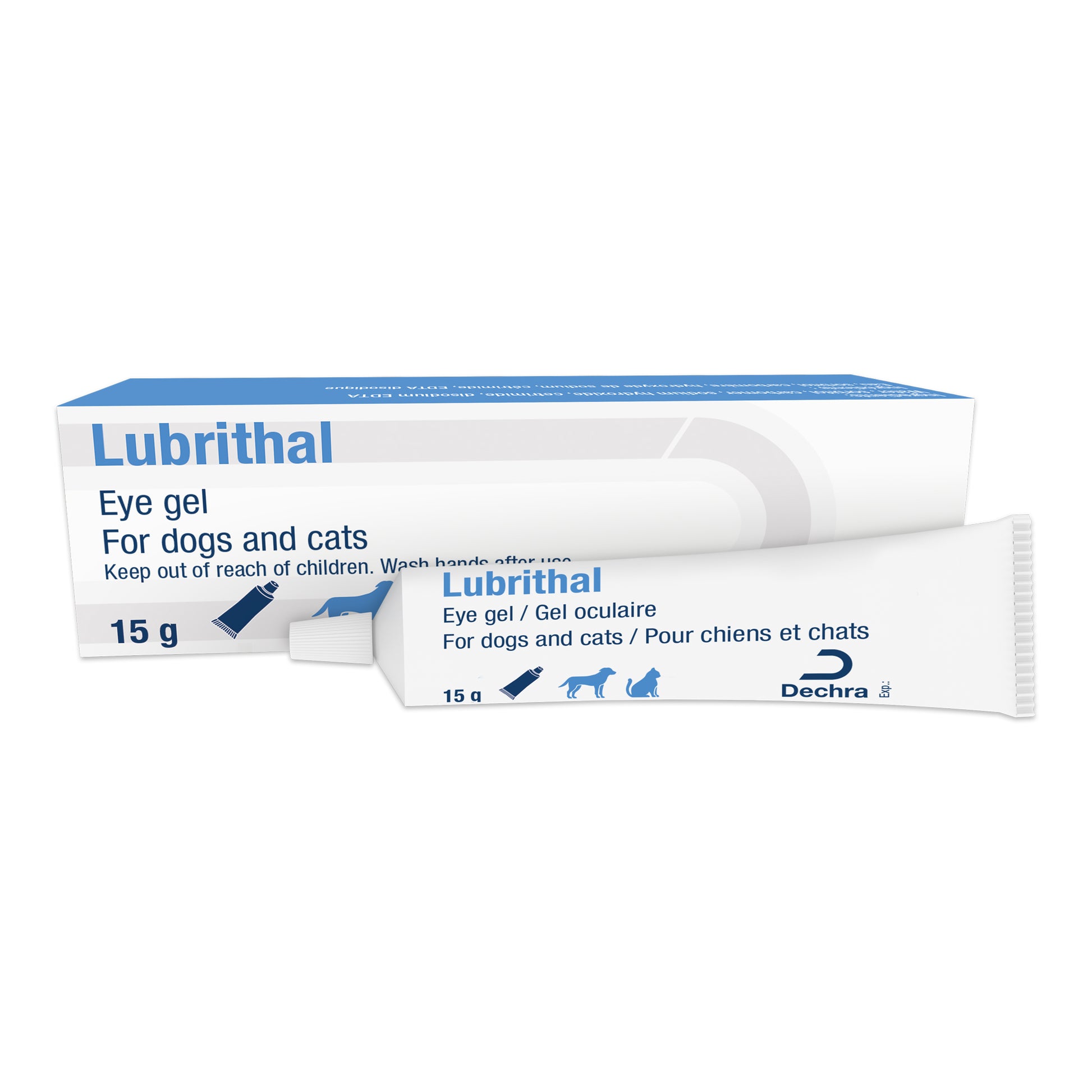 Lubrithal Eye Gel 15 g Tube