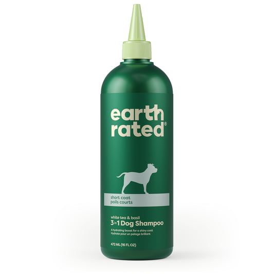 Shampoo 3in1 for Dogs with Short Coat 472 mL Bottle