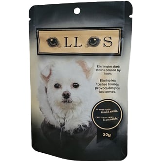 Ollos Stain Eyes Powder for Dogs (Beef) 30 g Pouch
