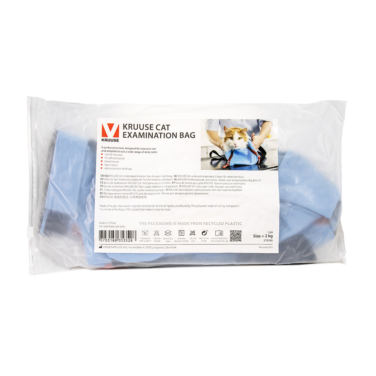 Examination Bag for Cats (Blue) 1 Bag