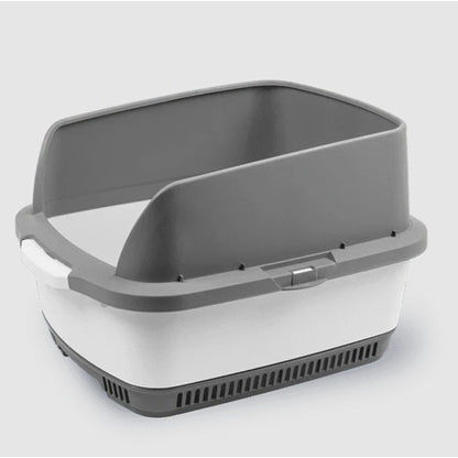 Litter Pan Cateco Starter Kit - Grey for Cats (Grey) 1 Unit