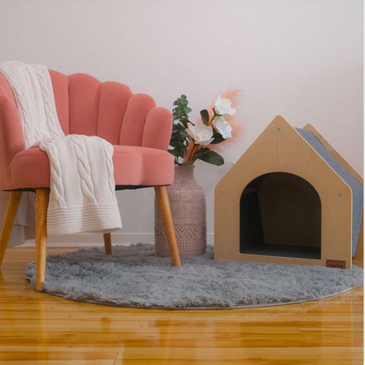 Scratchable House the Cottage for Cats 1 Unit - additional product view 3