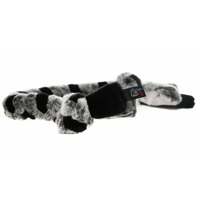 Toy Schum - Tug Regular for Dogs (Grey) 1 Toy, Black / Grey, Medium, 1 Refill