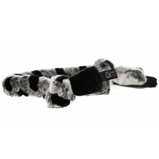 Toy Schum - Tug Regular for Dogs (Grey) 1 Toy, Black / Grey, Medium, 1 Refill
