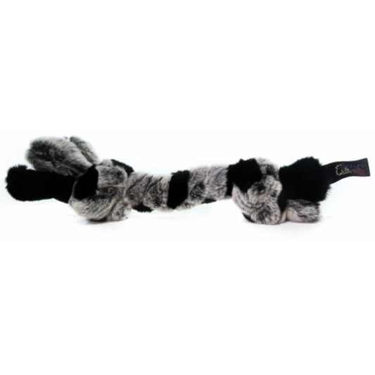 Toy Schum - Tug Regular for Dogs (Grey) 1 Toy, Black / Grey, Small, 1 Refill