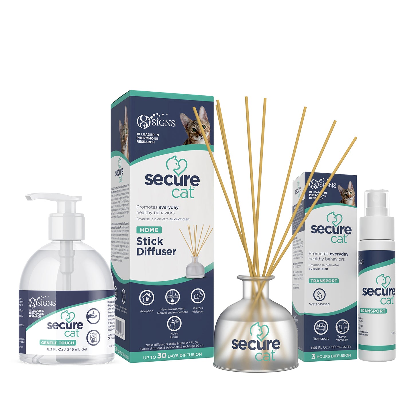 SecureCat Home Starter Kit (Diffuser + Refill) for Cats 1 Kit - additional product view 4