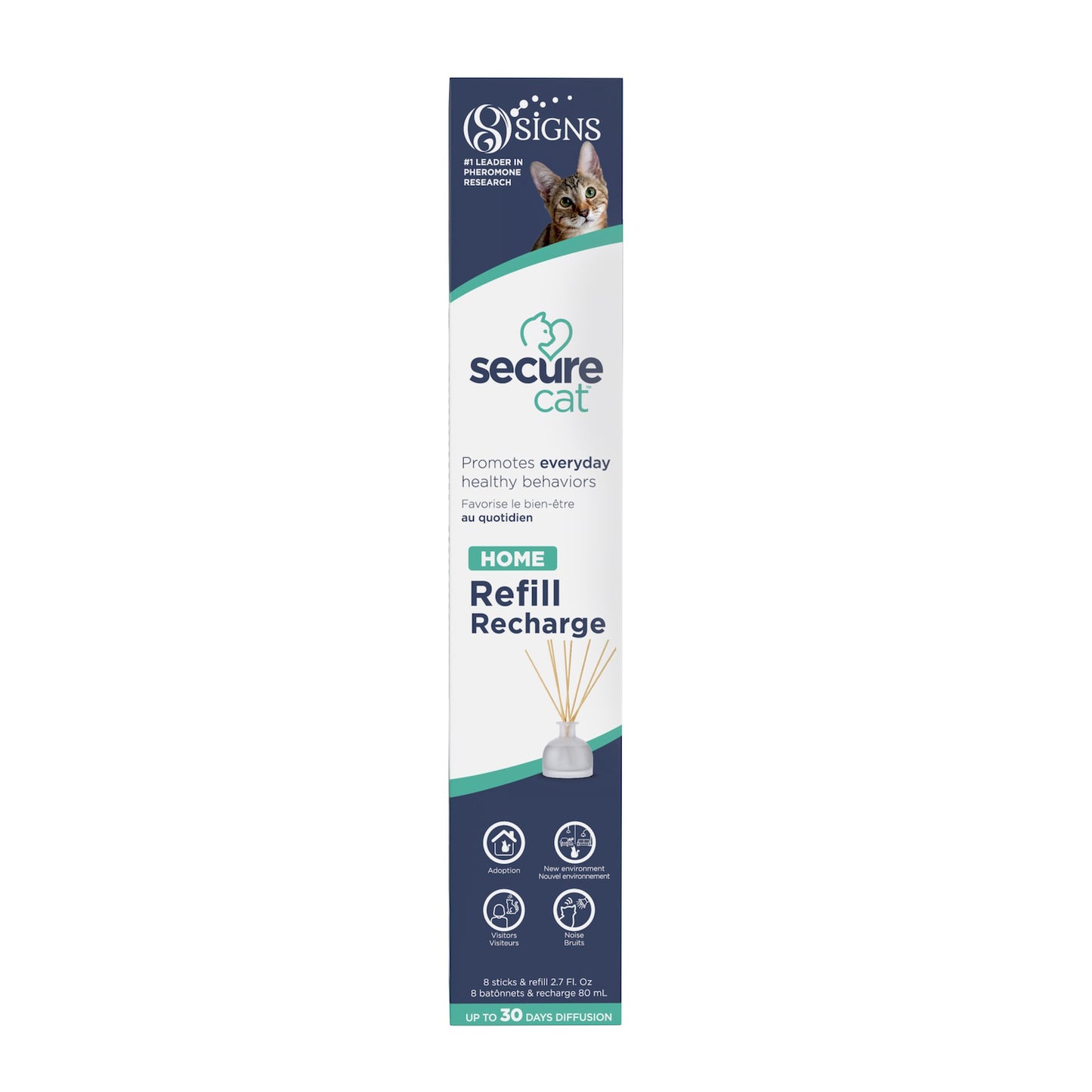 SecureCat Home 30 Day Refill for Cats 1 Refill