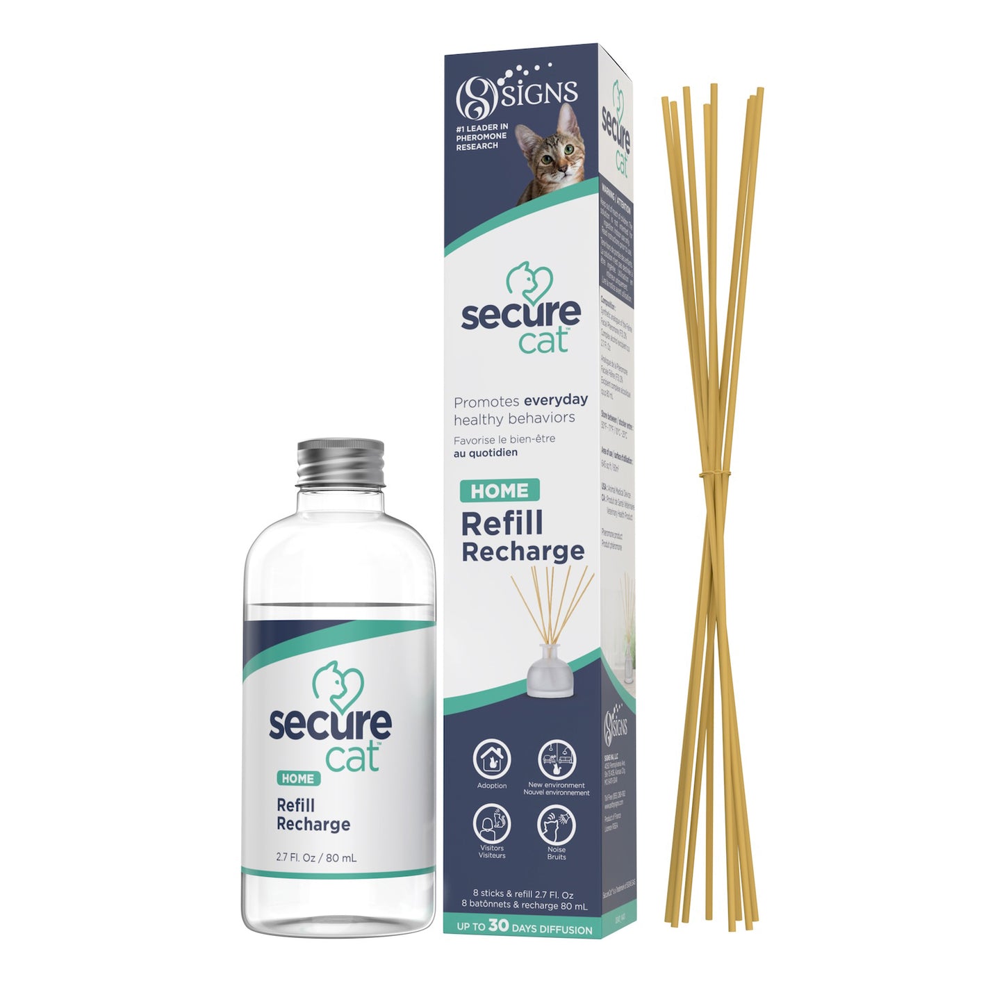 SecureCat Home 30 Day Refill for Cats 1 Refill - additional product view 2