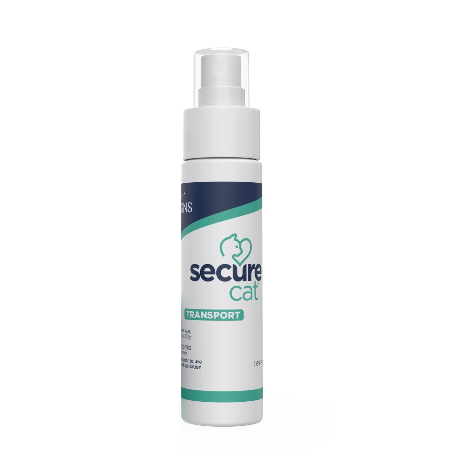 SecureCat Transport Water - Based Spray for Cats 50 mL Spray Bottle - additional product view 3