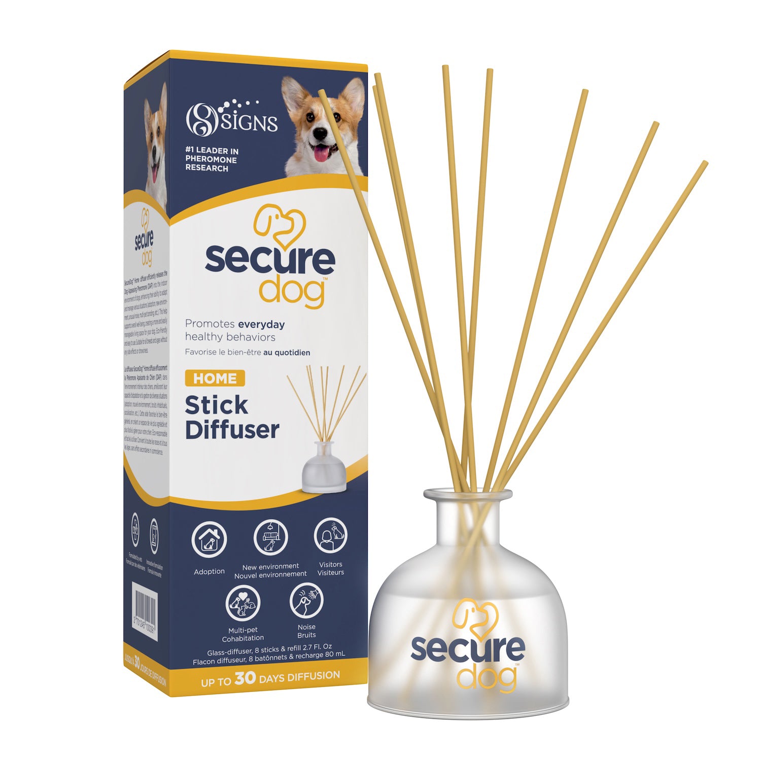 SecureDog Home Starter Kit (Diffuser + Refill) for Dogs 1 Kit - additional product view 2