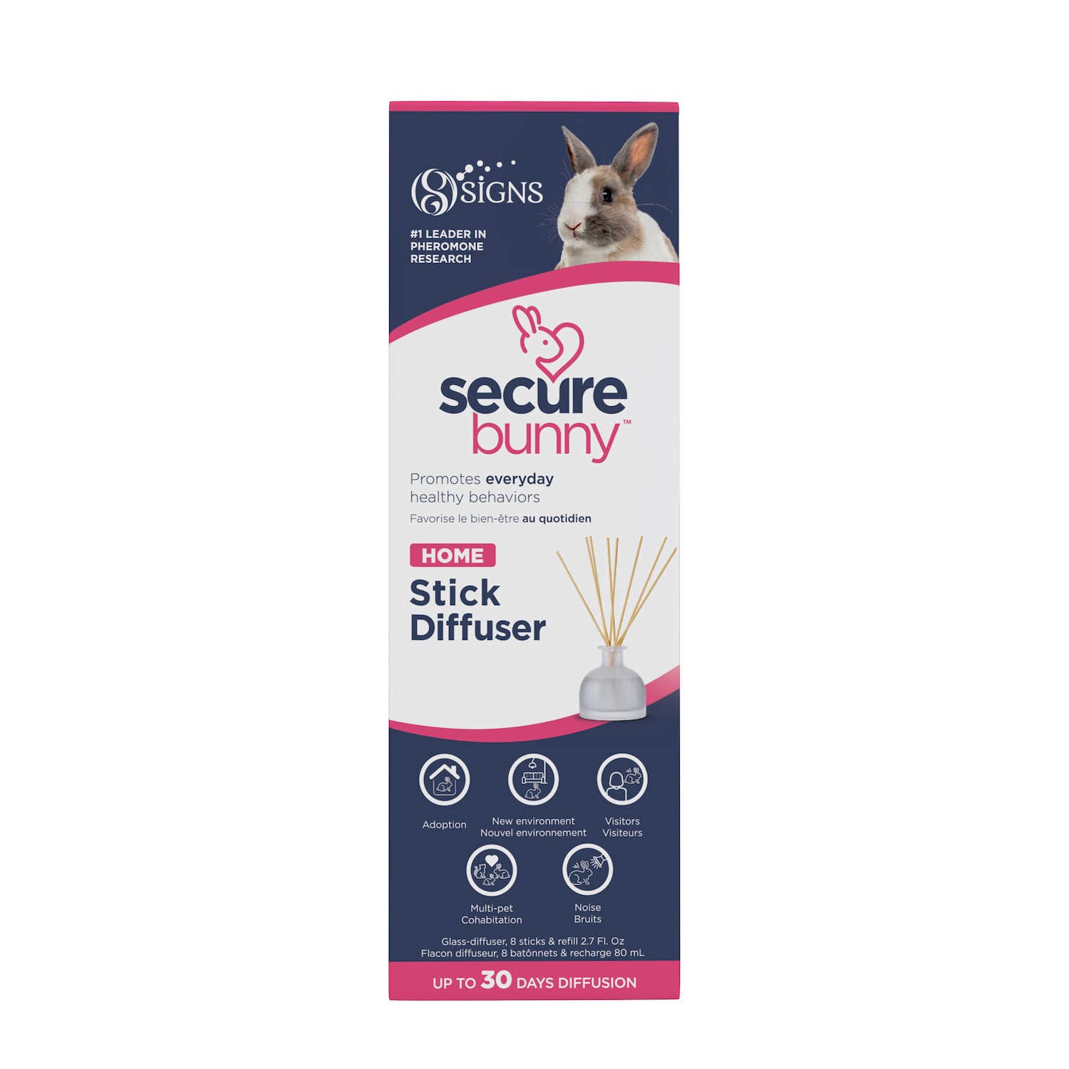 SecureBunny Home Starter Kit (Diffuser + Refill) for Small Pets 1 Kit