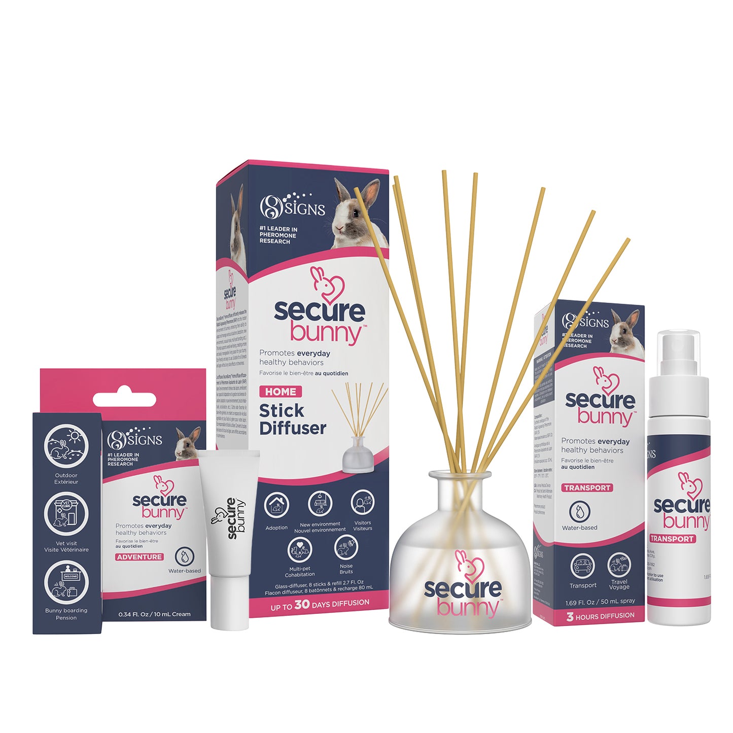 SecureBunny Transport Water - Based Spray for Small Pets 50 mL Spray Bottle - additional product view 4