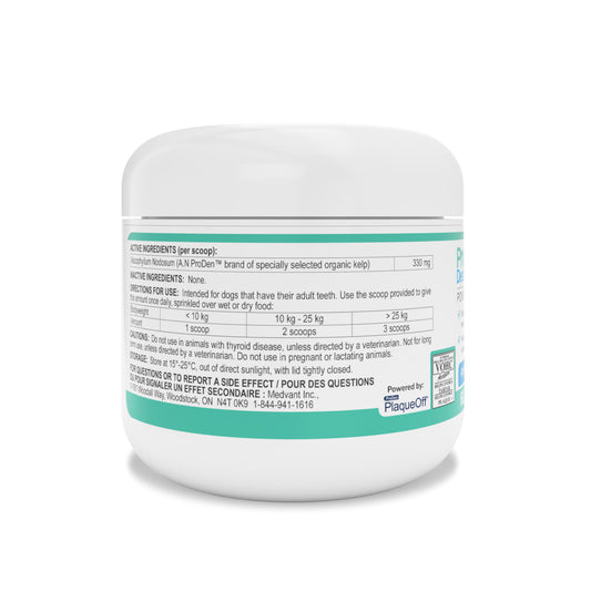 ProDen DentalCare Powder for Dogs (Original) 60 g Jar - additional product view 2