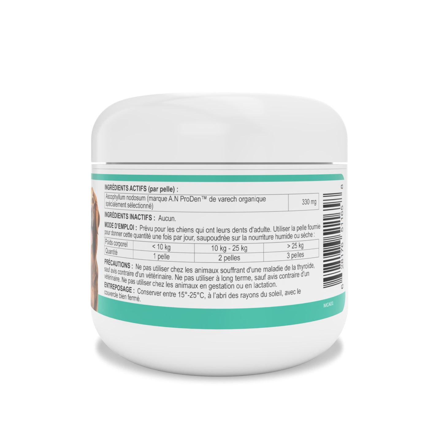 ProDen DentalCare Powder for Dogs (Original) 60 g Jar - additional product view 3