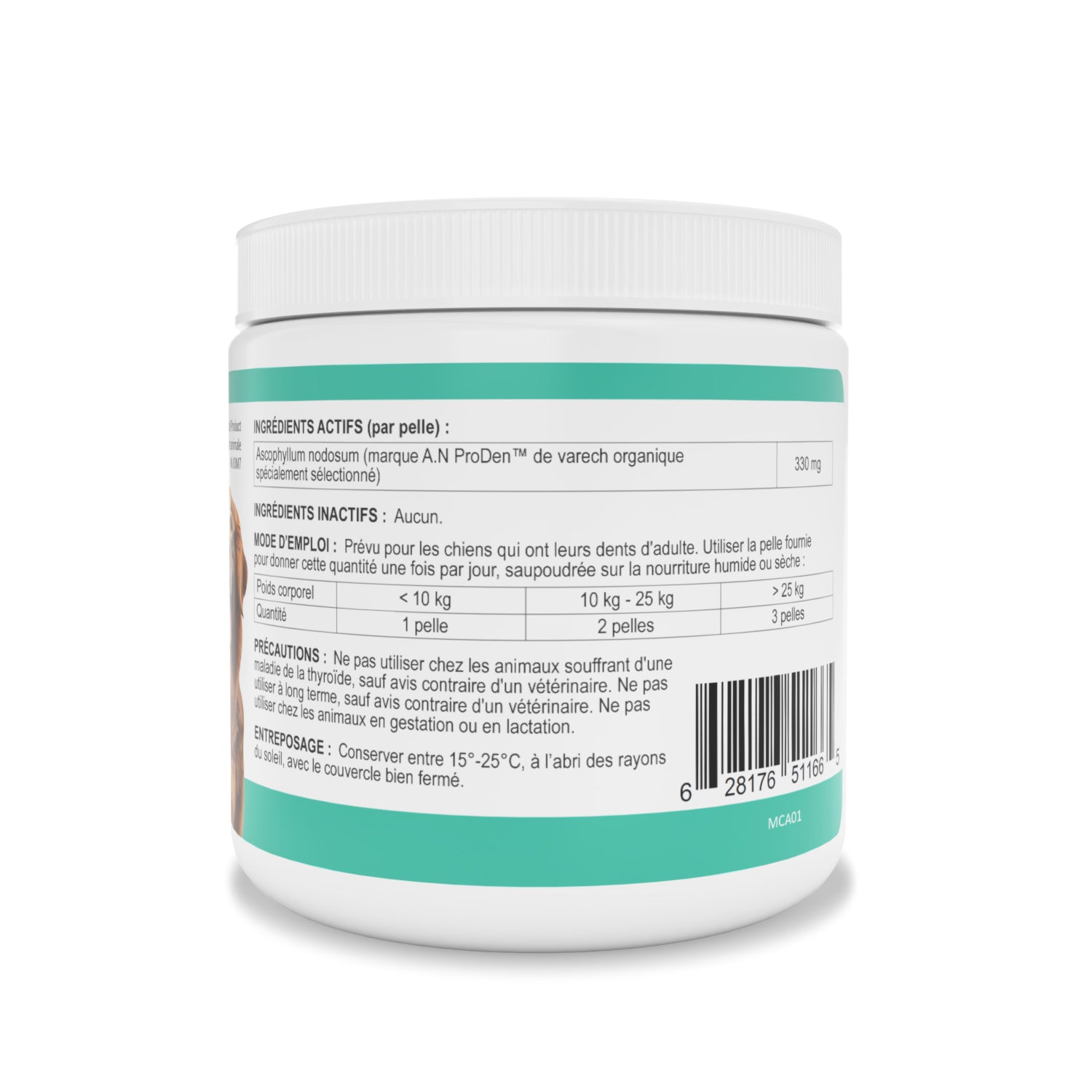 ProDen DentalCare Powder for Dogs (Original) 180 g Jar - additional product view 3
