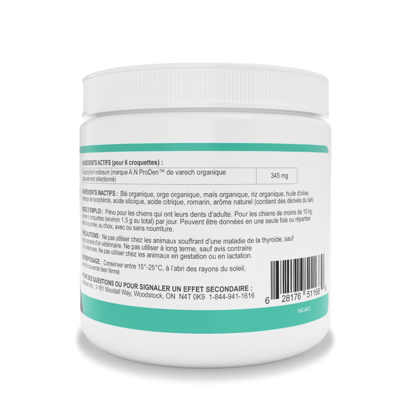 ProDen DentalCare Dental Bites for Small Dogs (Vegetables) 170 g Jar - additional product view 3