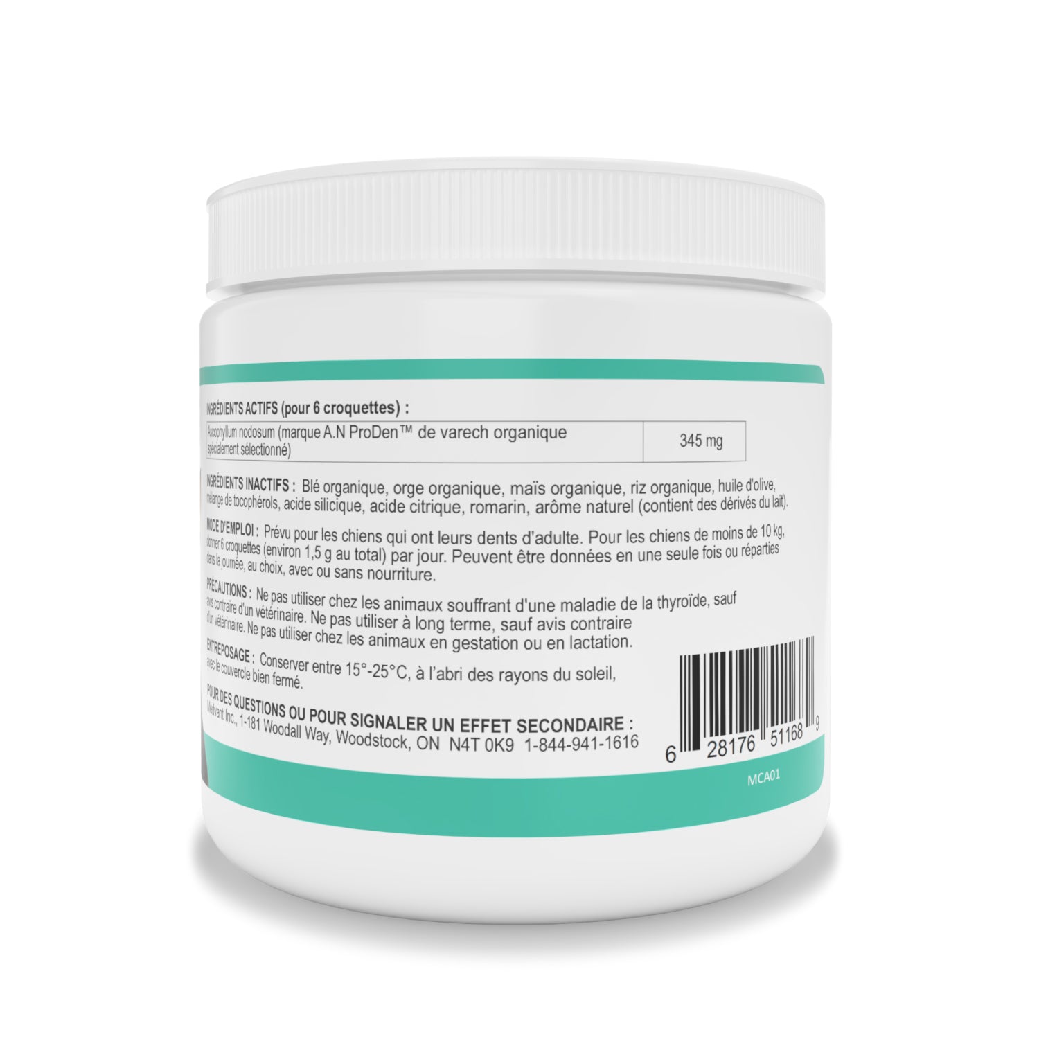 ProDen DentalCare Dental Bites for Small Dogs (Vegetables) 170 g Jar - additional product view 3