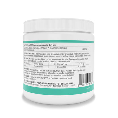 ProDen DentalCare Dental Bites for Medium / Large Dogs (Vegetables) 170 g Jar - additional product view 3