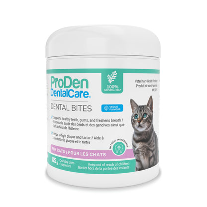 ProDen DentalCare Dental Bites for Cats (Vegetables) 85 g Jar