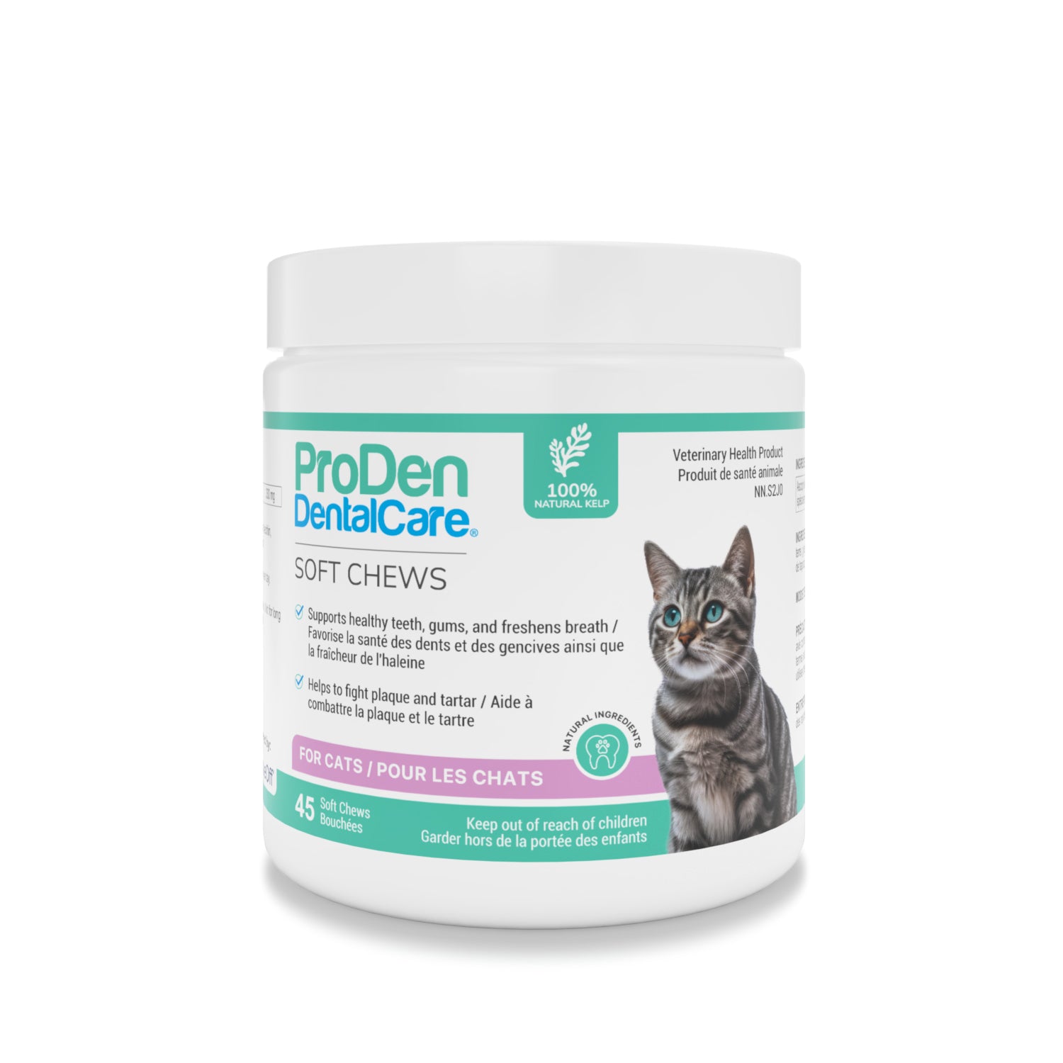 ProDen DentalCare Soft Chews for Cats (Natural Flavouring) 45 Soft Chews