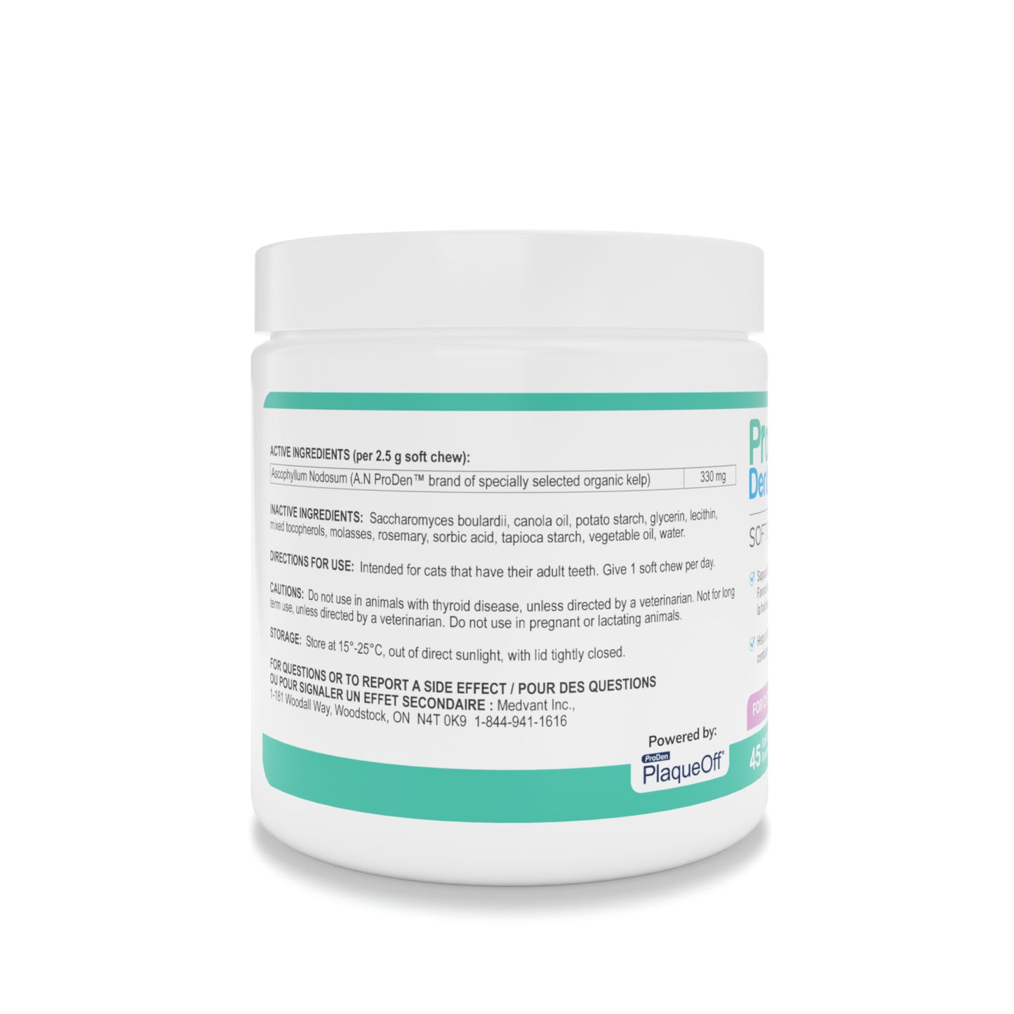 ProDen DentalCare Soft Chews for Cats (Natural Flavouring) 45 Soft Chews - additional product view 2