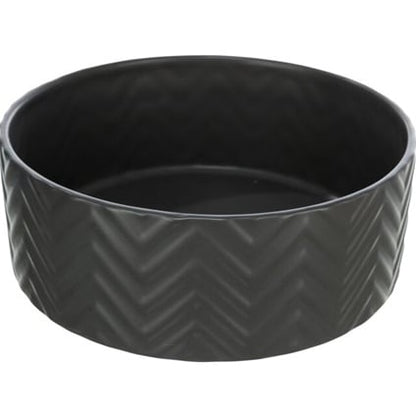 Bowl Ceramic 1.6 L 1 Bowl, Black