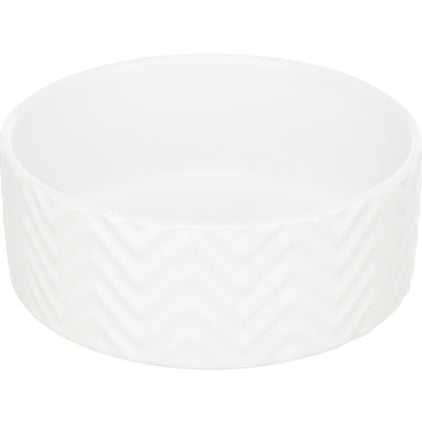 Bowl Ceramic for Cats and Dogs - White / 0.9 L - product image 1