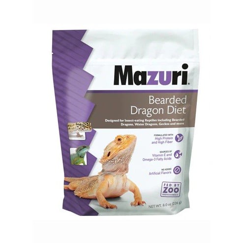 Bearded Dragon Diet for Exotic Pets (Original) 227 g Bag