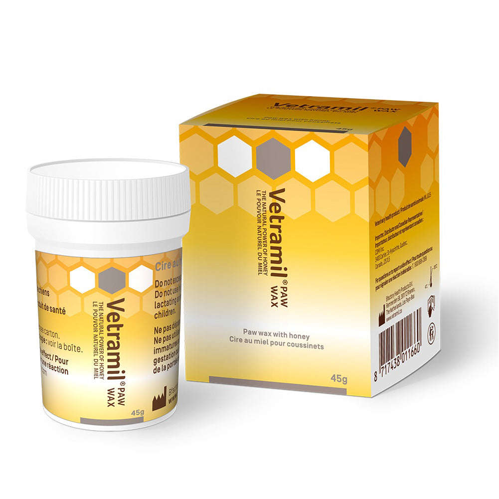 Vetramil Paw Wax with Honey for Dogs 45 g Jar 10 %