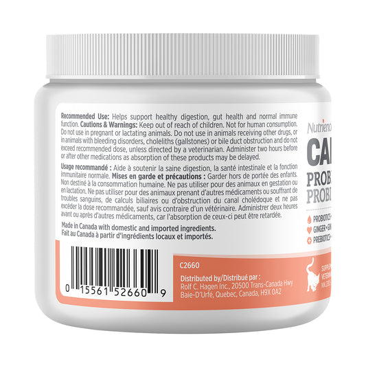 Nutrience Care Probiotic+ Supplement for Cats (Chicken) 180 g Jar - additional product view 2