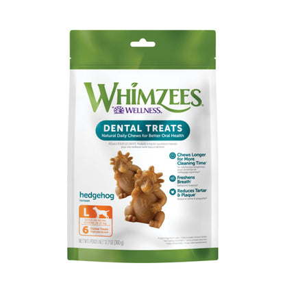 Whimzees Hedgehog for Large Dogs (Original) 6 Units