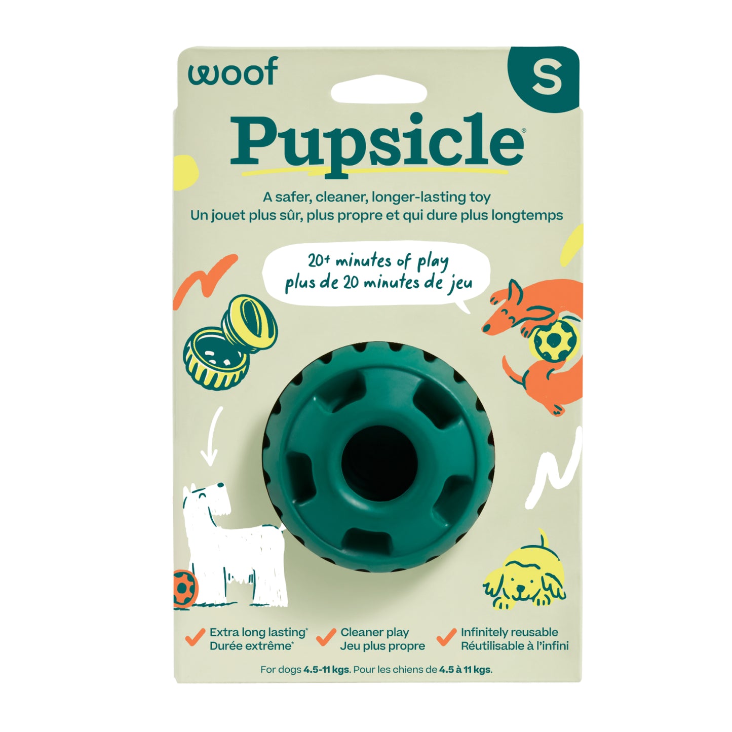 Interactive Toy Pupsicle for Dogs 1 Unit