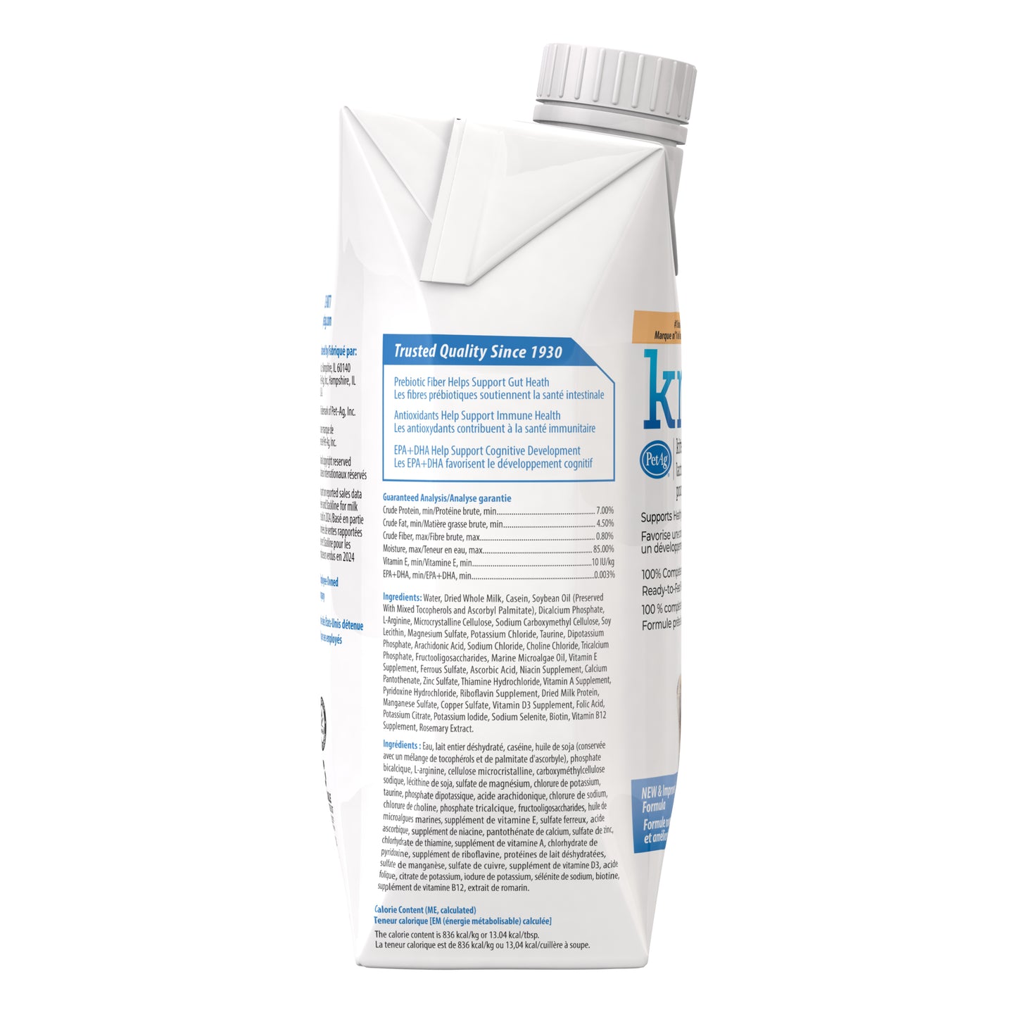 KMR Liquid Milk Replacer for Kittens for Cats 473 mL Tetrapak - additional product view 2