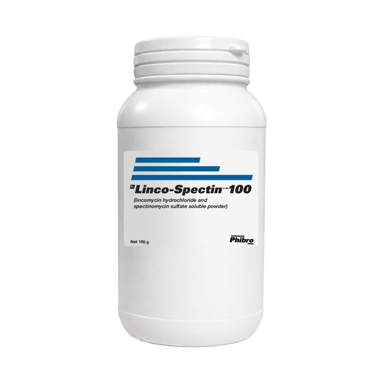 Linco-Spectin 100 Soluble Powder for Farm Animals 150-g Jar