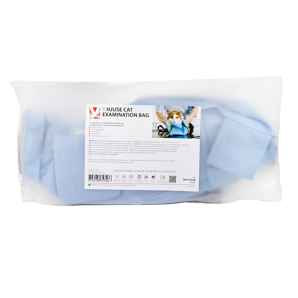 Examination Bag for Cats (Blue) 1 Unit