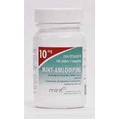 Mint-Amlodipine, 10 mg, 100 Tablets - product image 1