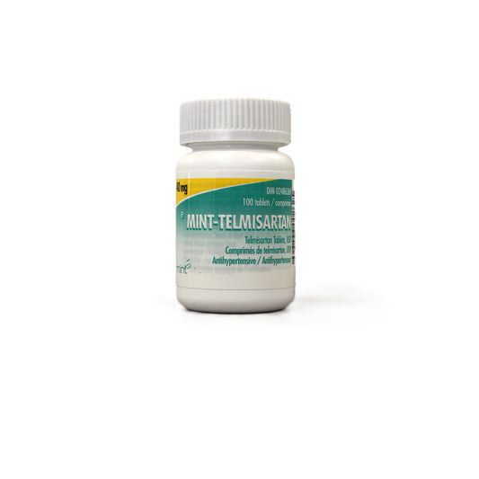 Mint - Telmisartan Tablet Bottle of 100 Tablets